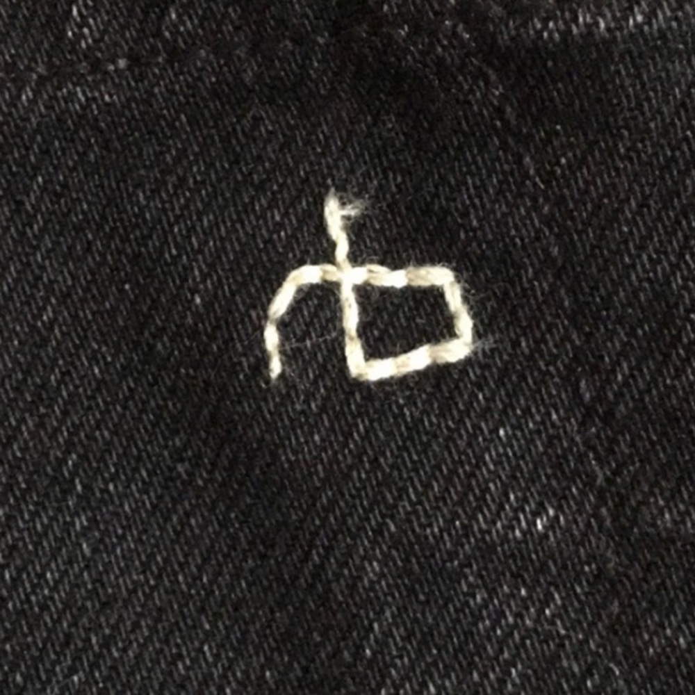 Rag & Bone Black Fit 1 Extra Slim Jeans